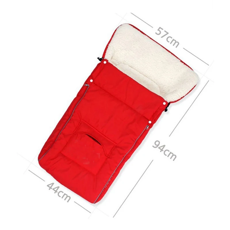 

new high quality comfortable Warm Envelope for Newborn Baby Stroller Fleece Sleeping Bag soft Footmuff Sack Infant Pushchair