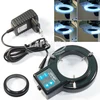 60 LED Компактный 4 управления с четырьмя зонами, стерео микроскоп, светодиодная кольцевая лампа, осветитель, лампа, коробка 110 В-240 В, адаптер, диаметр 60 мм ► Фото 1/5