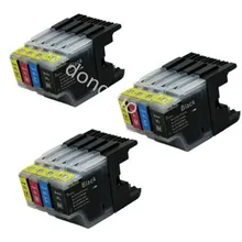 12x LC1240 LC1280 ink cartridge for Brother MFC J430W J825DW J5910DW J625DW J6510DW J6710DW J6910DW J6710DW 12x LC1240 LC1280 ink cartridge for Brother MFC J430W J825DW J5910DW J625DW J6510DW J6710DW J6910DW J6710DW