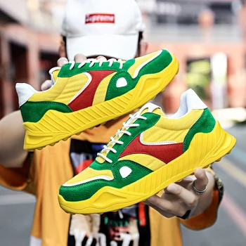 

BIGFIRSE Men Shoes Comfortable Outdoor Men Casual Shoes Fashion Brand Men Sneakers Non-slip Walking Footwear Zapatillas Hombre