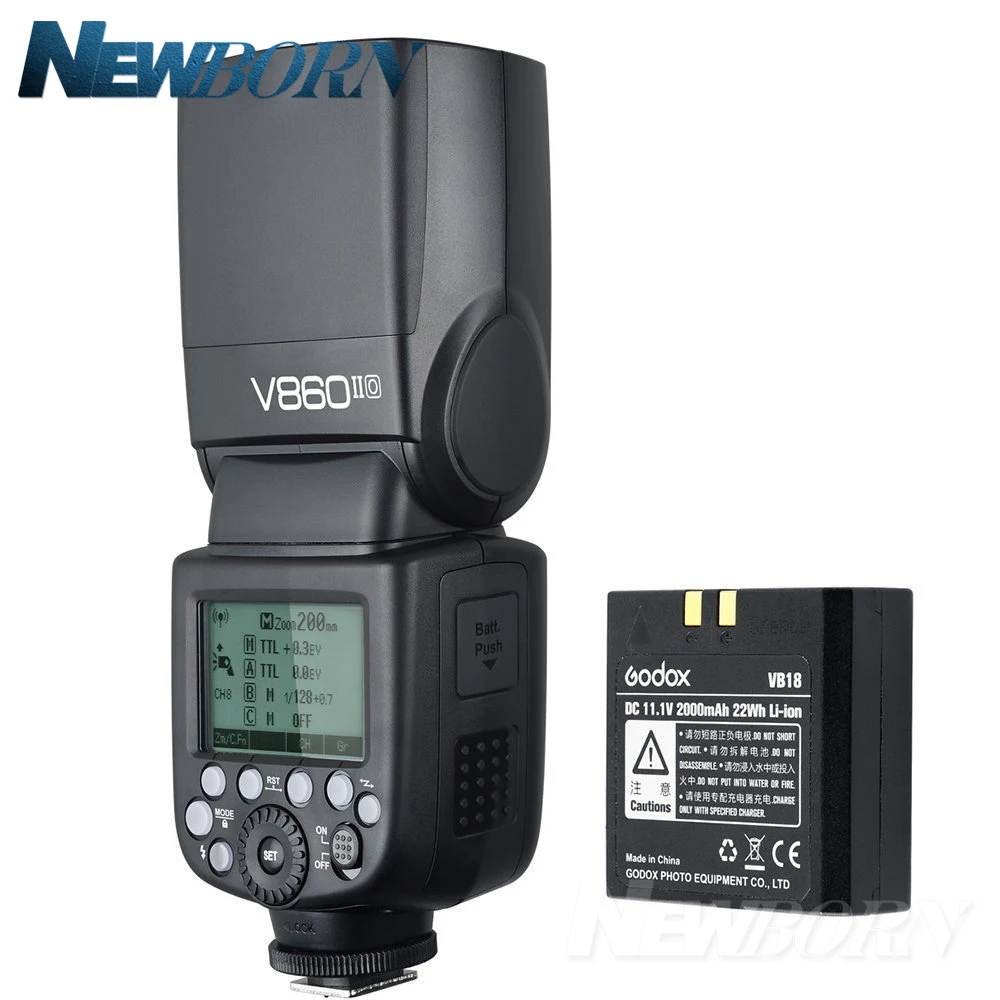 Godox V860II O TTL 2 4G Вспышка Speedlite Xpro триггер для Olympus Panasonic E M10II M1 PL8 PL7 PL5 DMC GX85|flash speedlite|camera