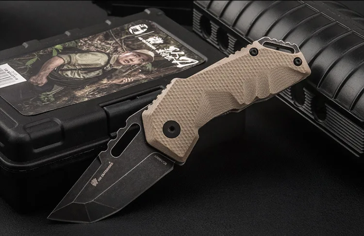 8Cr14MOV лезвие G10 Hanlde тактический складной карманный нож EDC для выживания джунгли