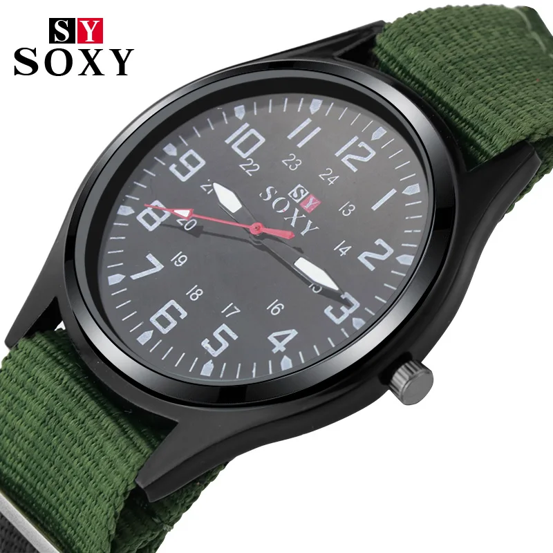 Fashion Nylon Watch Men Brand New SOXY Men's Sport Quartz Wrist Military Watches Slim Analog Masculine Hot shark style relojes Fashion Nylon Watch Men Brand New SOXY Men's Sport Quartz Wrist Military Watches Slim Analog Masculine Hot shark style relojes