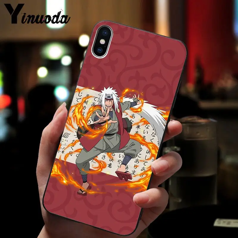 Yinuoda Naruto Jiraiya Топ подробные Популярные Чехлы для мобильных телефонов Apple iPhone 8 7 6 6S