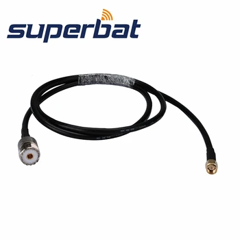 

Superbat SMA Male Plug to UHF SO239 SO-239 Female Jack RG58 100CM RF Coaxial Cable