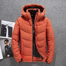 B зимние мужские пуховики и парки, ватные куртки, мужские повседневные пуховики, Утепленные Пальто, теплая одежда, размер XS-3XL