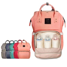 LAND Diaper Bag Mummy Maternity Nappy Bag Brand Large Capacity Baby Bag Travel Backpack Desiger Nursing