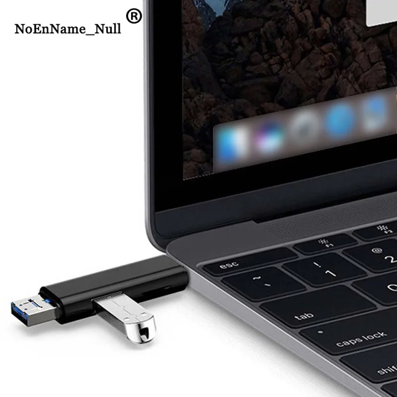 3 в 1 Micro Тип usb C USB TF Card Reader OTG Hub адаптер для samsung Xiaomi MacBook дропшиппинг