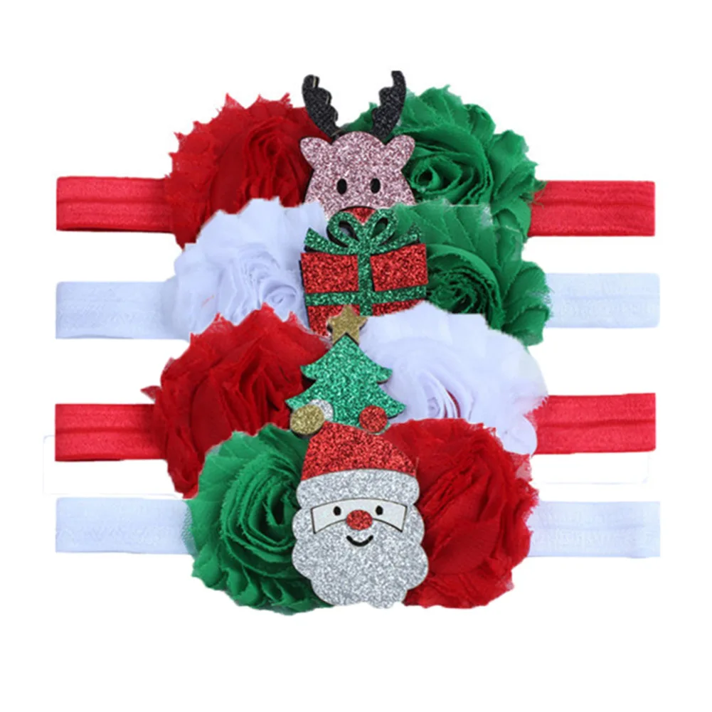 

1PC New Baby Girl Headband Hair Bands Boutique Children Accessories Baby Hairband Flower Headwear Christmas Gift
