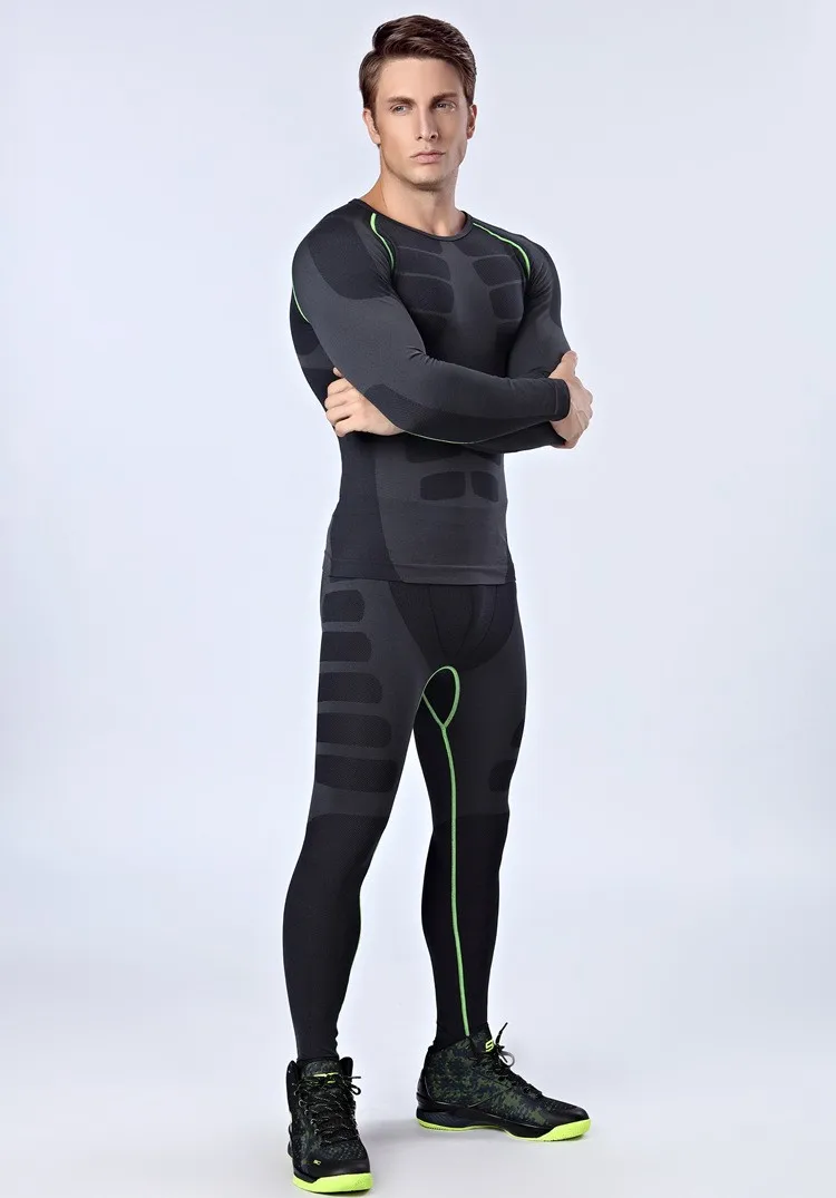 Pro Running Camo базовый слой спортивные брюки для фитнеса компрессионные длинные легинсы спортивные Леггинсы Мужская для спортзала одежда
