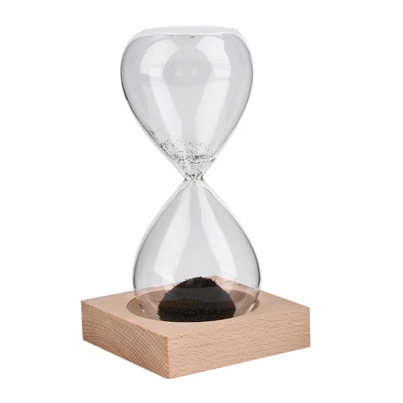 

Magnet Hourglass Hand-blown Sand Timer Desktop Decoration Magnetic BDF99