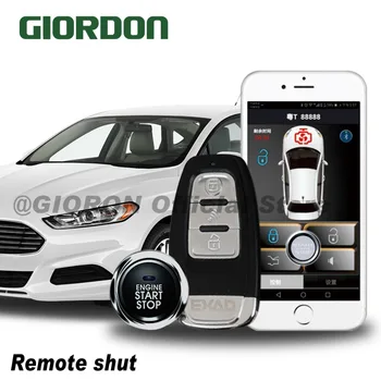 

PKE mobile phone control starts the anti-theft system with the vibration alarm/engine hidden lock function