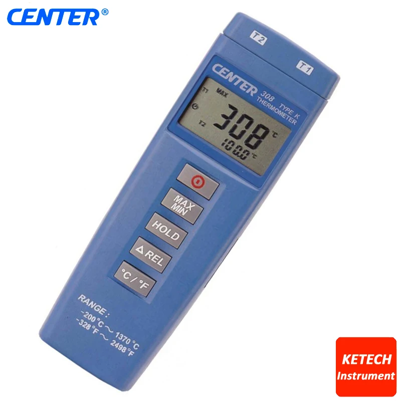 

Economical Thermometer Digital Thermometer Compact Size Thermometer CENTER-308