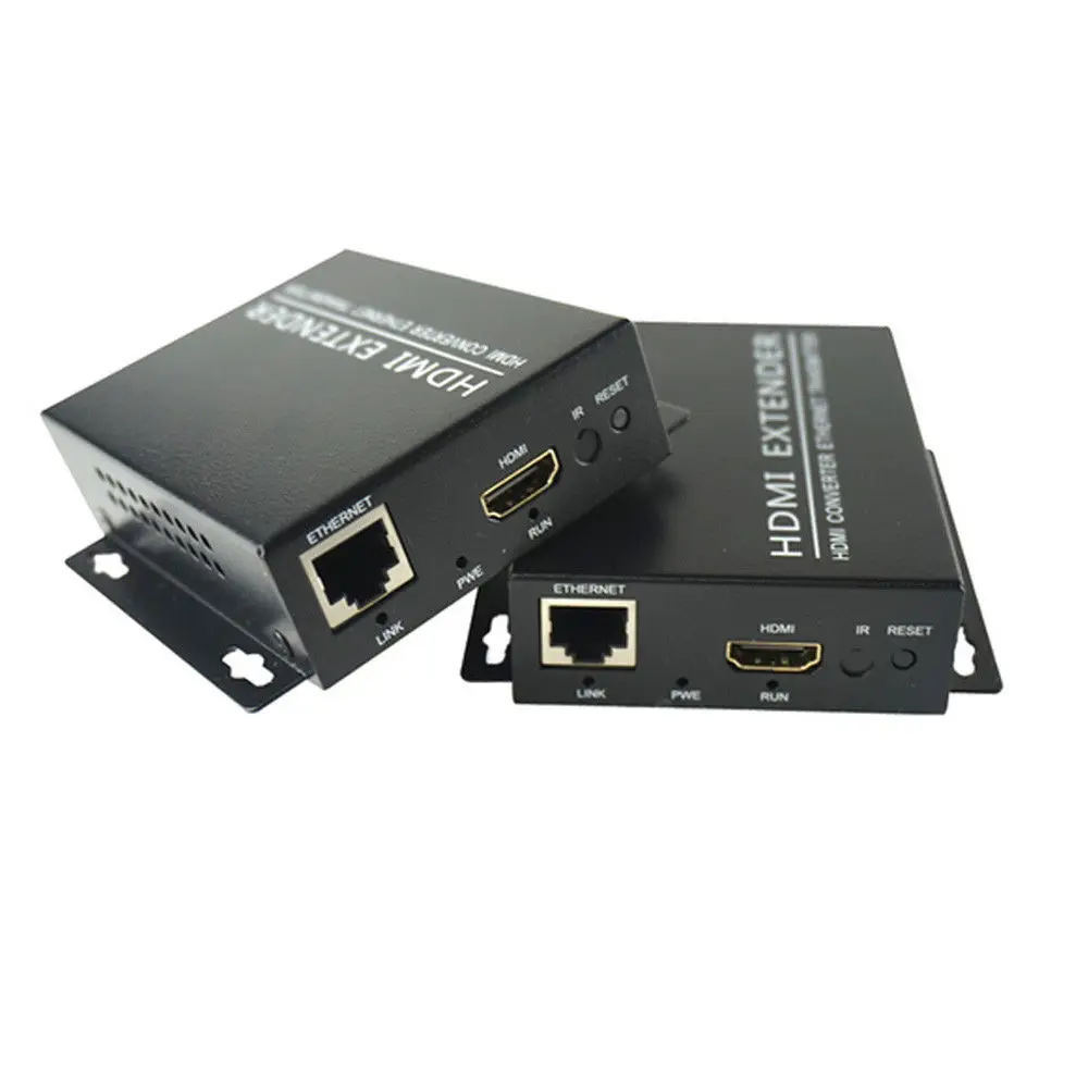 

Jyttek HDMI Extender Transmitter Receiver over Cat5e/Cat6 Cable Ethernet Support 1080P