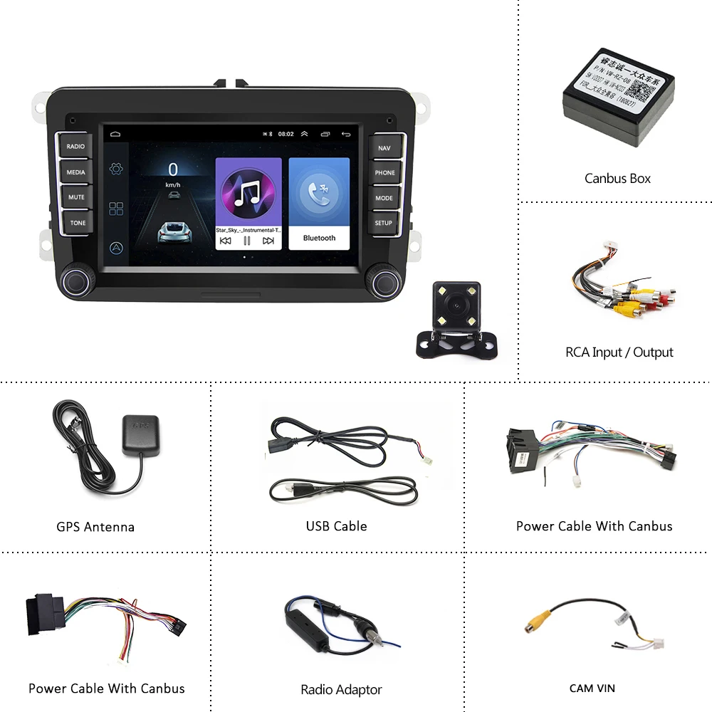 Perfect Podofo Android 8.1 2 din car radio multimedia player Universal auto Stereo for VW Volkswagen auto Stereo with GPS MAP WIFI Radio 4 Perfect Podofo Android 8.1 2 din car radio multimedia player Universal auto Stereo for VW Volkswagen auto Stereo with GPS MAP WIFI Radio 4