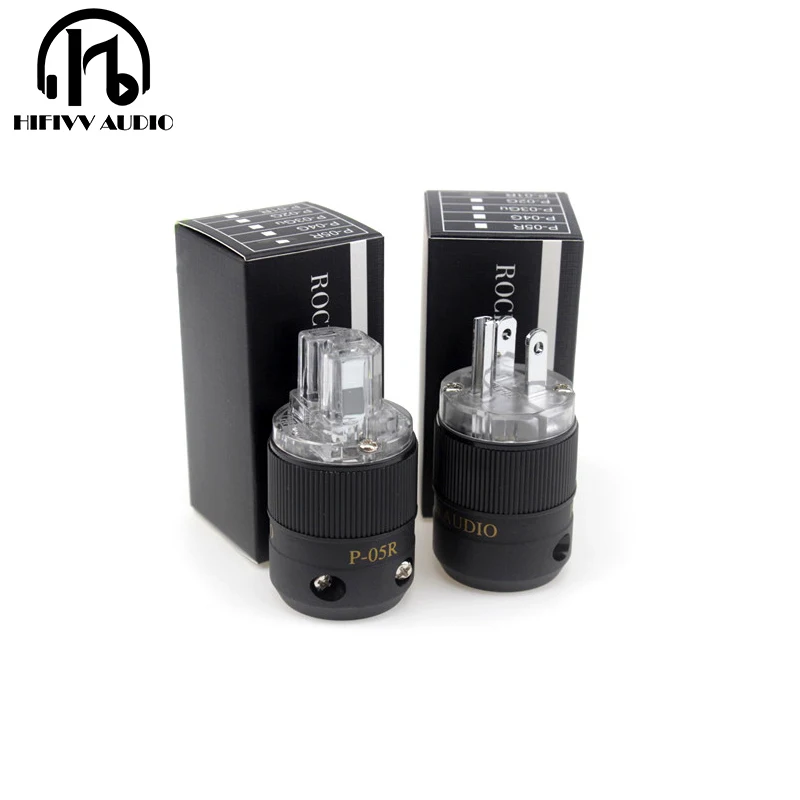 

Hifivv audio AC cable power American plug P-05R Audio power connector Power supply socket