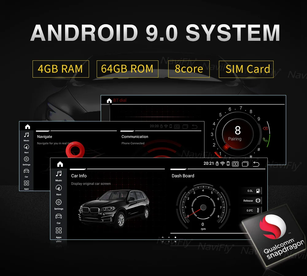 Excellent Android 9.0 8Core Car radio for BMW F30/F31/F34/F20/F21/F32/F33/F36 original NBT system autoradio gps navigation multimedia WIFI 4