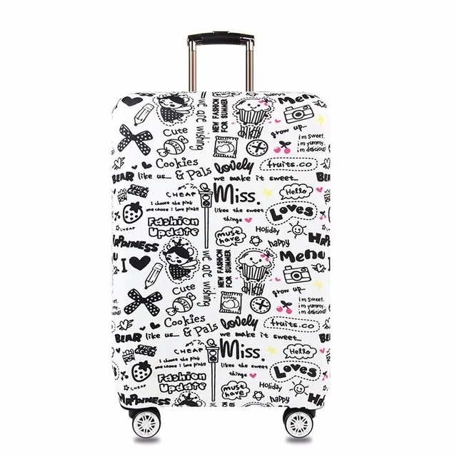 E-luggage cover HMUNII надпись, Чехол для багажа, толстый Дорожный Чехол, защитный чехол для багажа, чехол для 18-32 дюймов, чехол для путешествий, аксессуары для путешествий - Цвет: E-luggage cover