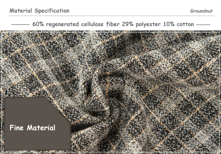 60% regenerated cellulose fiber 29% polyester 10% cotton 