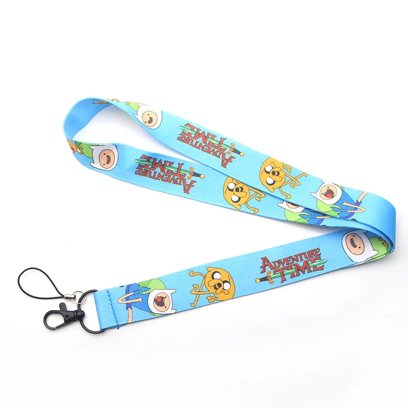 P2851 Dongmanli Adventure Time Lanyard значок ID Lanyards/Мобильный телефон Веревка/ключ Lanyard шейный ремешок ожерелье