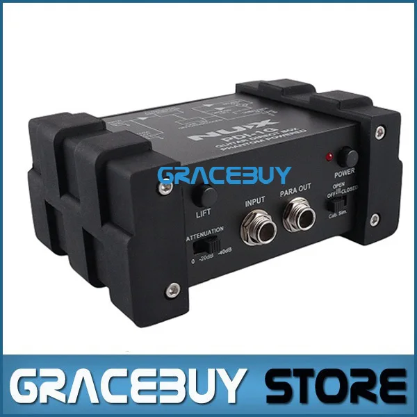 Buy Black NUX DI Box For Acoustic/ Electric Bass