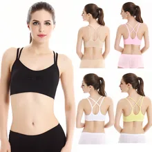 Женские спортивные топы для йоги, занятий спортом, занятий спортом, одноцветные, обёрточная бумага, нагрудный ремень, женские топы, Сексуальная Спортивная футболка для занятий йогой, бюстгальтер для фитнеса, йоги
