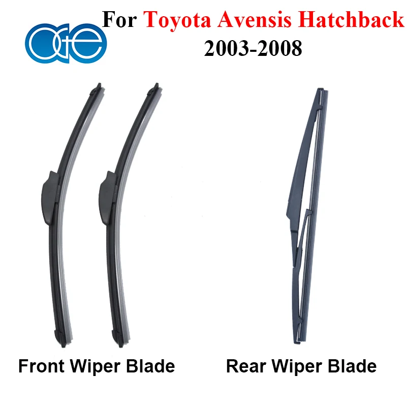 Prix pour Avant Et Arrière Lame D'essuie-Glace Pour Toyota Avensis Hayon T25 2003-2008 Silicone En Caoutchouc Fenêtre Pare-Brise Pare-Brise Essuie-glaces Prix pour Avant Et Arrière Lame D'essuie-Glace Pour Toyota Avensis Hayon T25 2003-2008 Silicone En Caoutchouc Fenêtre Pare-Brise Pare-Brise Essuie-glaces