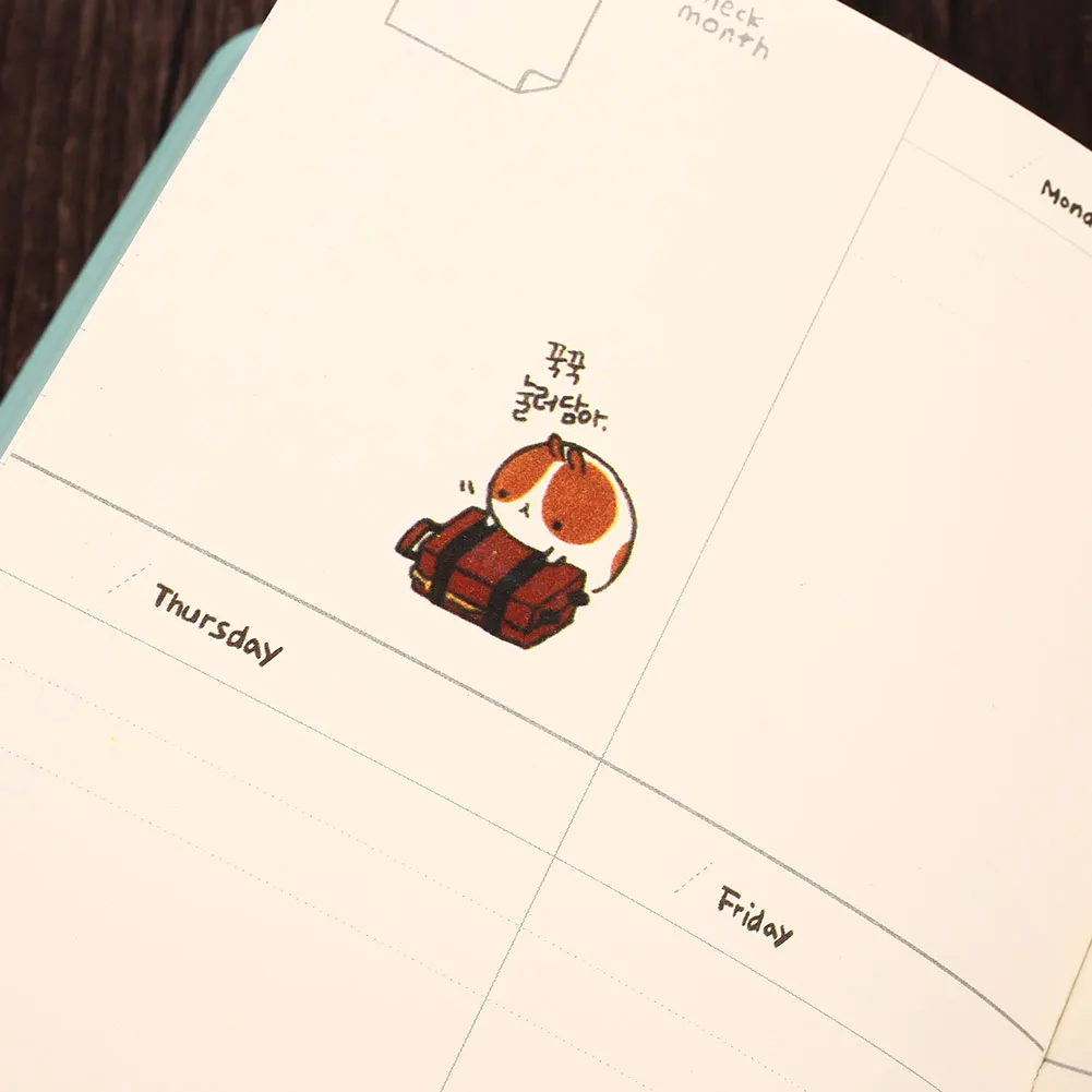 

Agenda Notebook Planner Journal 2018-2019 Pocket Diary Planner Memo Scheduler Office School Student Fashion Kawaii Monthly