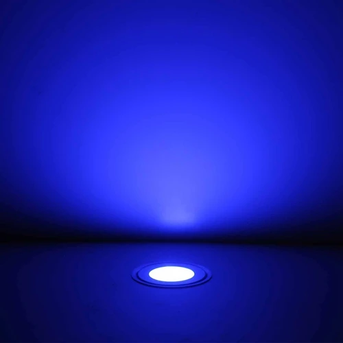 Светодиодный настил пола фонари светодиодные подземных Освещение IP67 Водонепроницаемый похоронен Лампы для мотоциклов место encastrable Sol вне 20 шт./компл. B101-20 - Испускаемый цвет: Синий