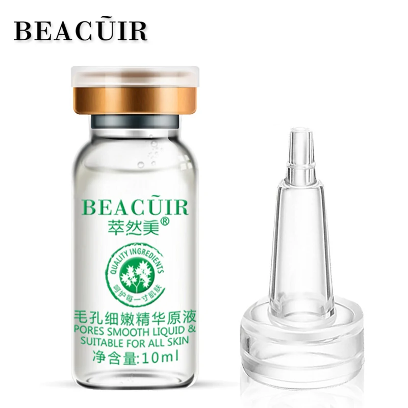 

BEACUIR Shrink Pores Hyaluronic Acid liquid Moisturizing Face Serum Whitening Plant Skin Care Anti Aging Anti Wrinkle Cream 10ml