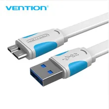 Vention Super Speed USB 3.0 A to Micro-B Cable Data Transfer Cable For Portable Hard Drive Galaxy Note3 Galaxy S5