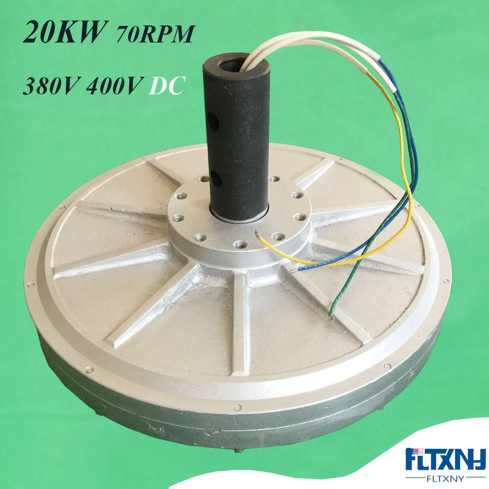 FLTXNY 20KW Low RPM Meglev Coreless Generator 380V 400V 70rpm Vertical Axies For DIY Wind /Water Power Syst | Обустройство дома