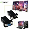 kebidu RJ45 to VGA Extender Male to LAN CAT5 CAT6 RJ45 Network Ethernet Cable Female Adapter Computer Extra Switch Adapter ► Photo 2/6