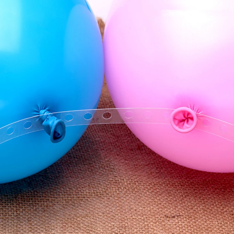 5 м/рулон Свадебные украшения латексные воздушные шарики для гелия Прозрачная ПВХ резиновая цепь Воздушный Шар АРКА цепь День Рождения вечерние DIY Поставки