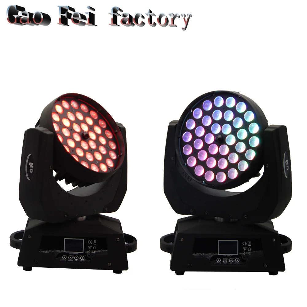 

2pcs/lot moving head led rgbw 36x12w dmx512 strobe, sound active auto run master 540degree/270degree for party light led effect