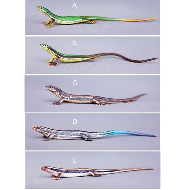 ПВХ фигурка ящерица сцена украшения 5 шт./компл