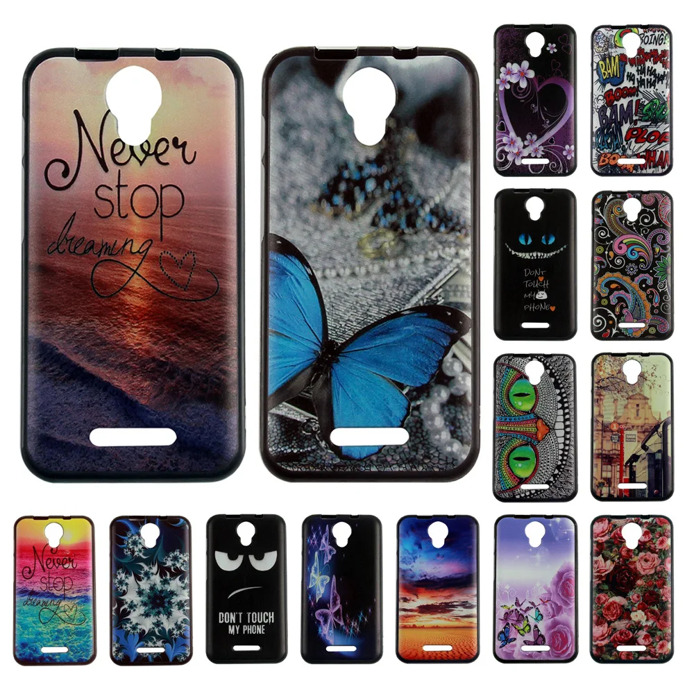 Soft TPU Case For Alcatel One Touch Pixi 4 5.0 5010 Phone Silicon Bag Back Cover Skin for |