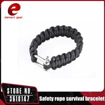 

Element Survival Bracelet Men Multi-function Paracord for Outdoor Camping Hiking Buckle Wristband Women Rope EX372