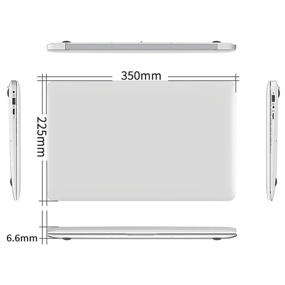 14 1 дюймов Игровые ноутбуки ПК 6 ГБ/64 ГБ + 500 Гб HDD ультра тонкий Intel N3450 HD 1920*1080 Windows 10