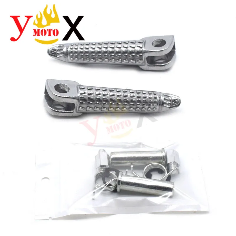 Передняя Подножка для мотоцикла подножки педали Kawasaki ZX6R 2003-2013 ZX10R 2004-13 ZX9R 1998-03 Z1000