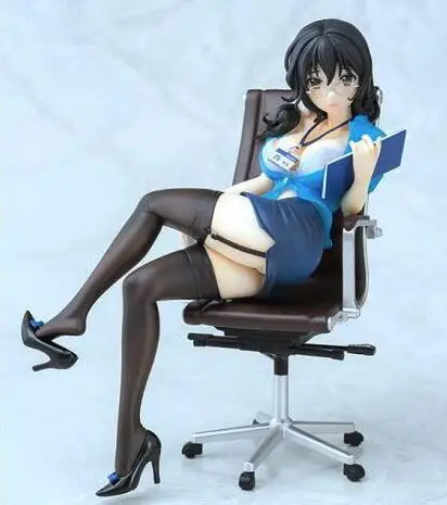 

Anime Dream Show Secretary Lesson Office PVC Sexy Girls Action Figure Model Toys 17cm