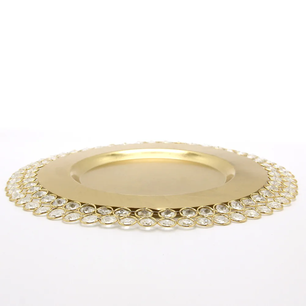 Золотая тарелка, металлический поднос для сервировки, очки, украшенные бисером, Рождественская Фруктовая тарелка, украшение, кухонные принадлежности для хранения домашних запасов