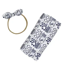 Милые хлопковые цветные пеленки с цветами для новорожденных, мягкие спальное одеяло, набор обертывания