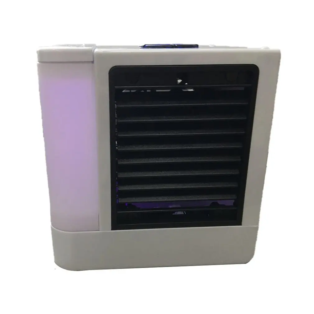 

New Generation USB Mini Air Cooler Indicator Light Version Ordinary Round Humidifier Desktop Office Fan
