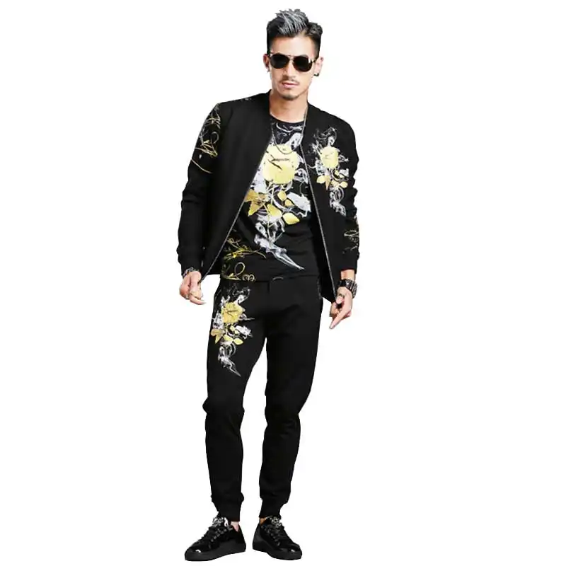 floral mens tracksuit