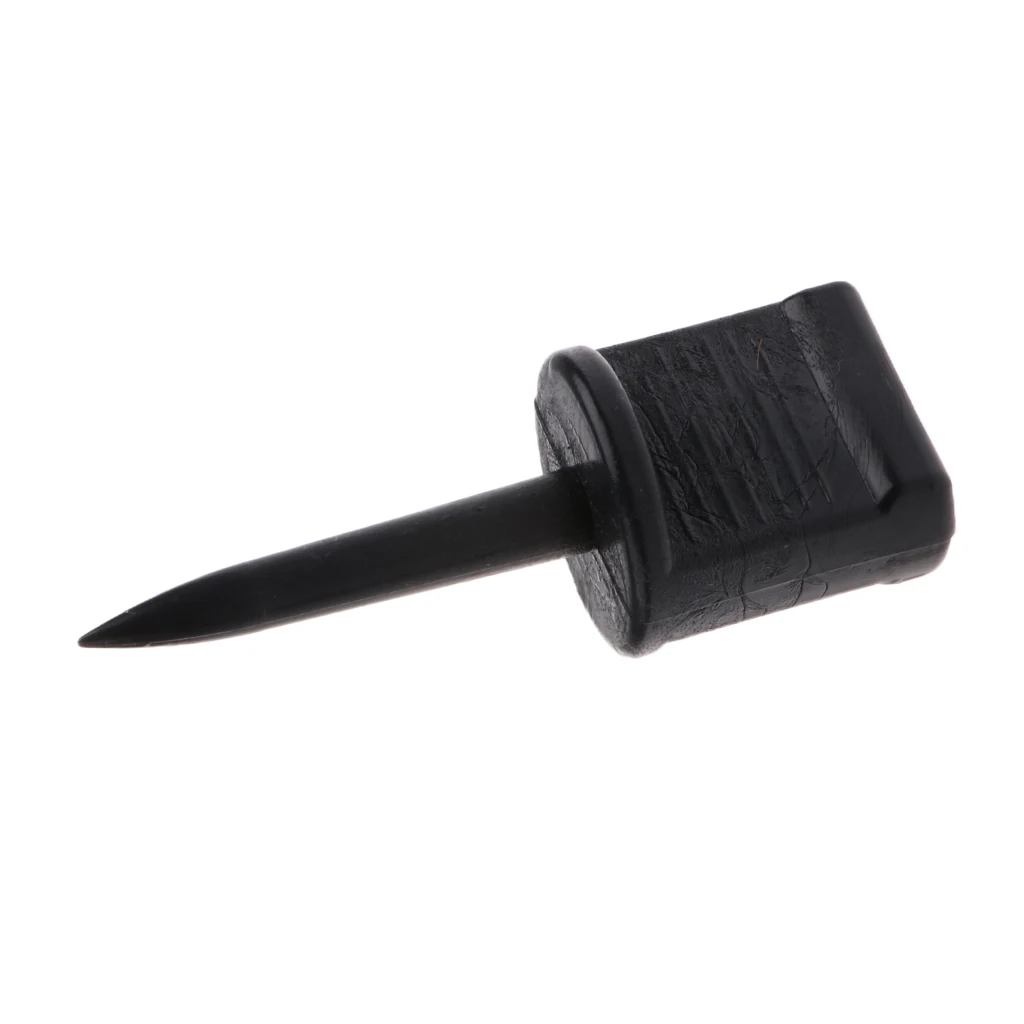 10 Pieces Archery Target Pins Nail Supplies Target Face Pins 5.5x1.9cm Black