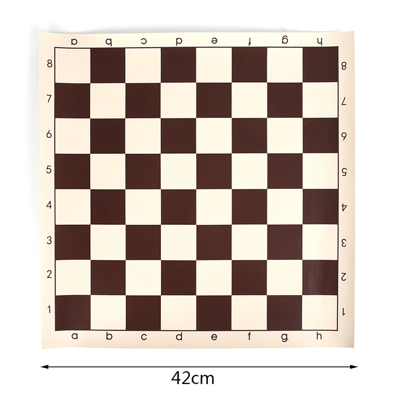 34.5/42/50.05cm Vinyl Tournament Chess Board Educational Games Magnetic Board For Chess