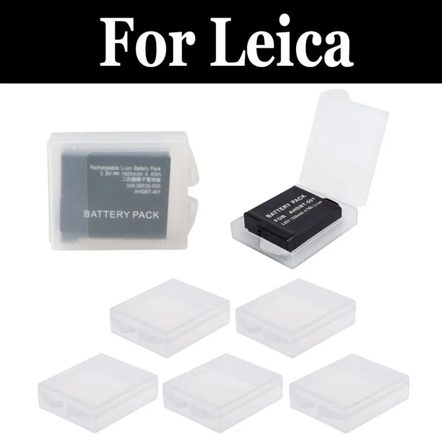5 шт. защитный футляр для аккумулятора жесткий пластик leica V-Lux 114 20 2 Typ 4 3 30 40 X 113 Vario X2