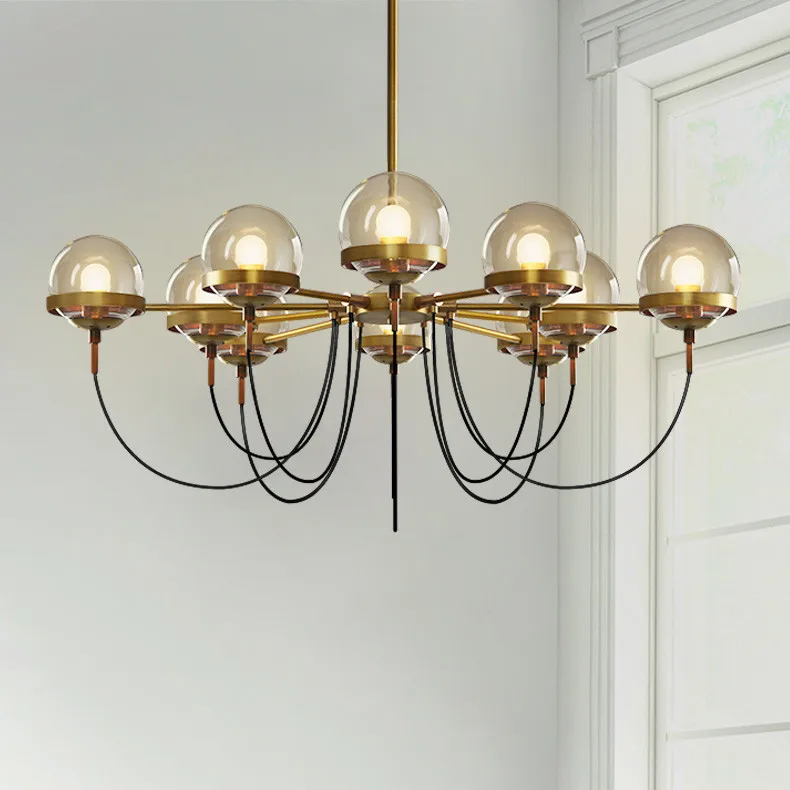 Us 183 28 25 Off Nordic Postmodern 5 8 10 Lights Designer Chandelier Lighting Modern Restaurant Gl Ball Bronze Chandeliers Living Room Res In Us 183 28 25 Off Nordic Postmodern 5 8 10 Lights Designer Chandelier Lighting Modern Restaurant Gl Ball Bronze Chandeliers Living Room Res In