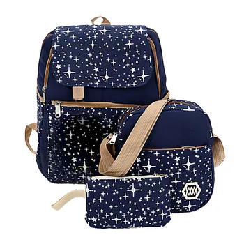 

OCARDIAN Women Backpack New Fashion Leisure Style Canvas Backpacks for Teenage Girls Female School Bag Bagpack Drop Ship 51016